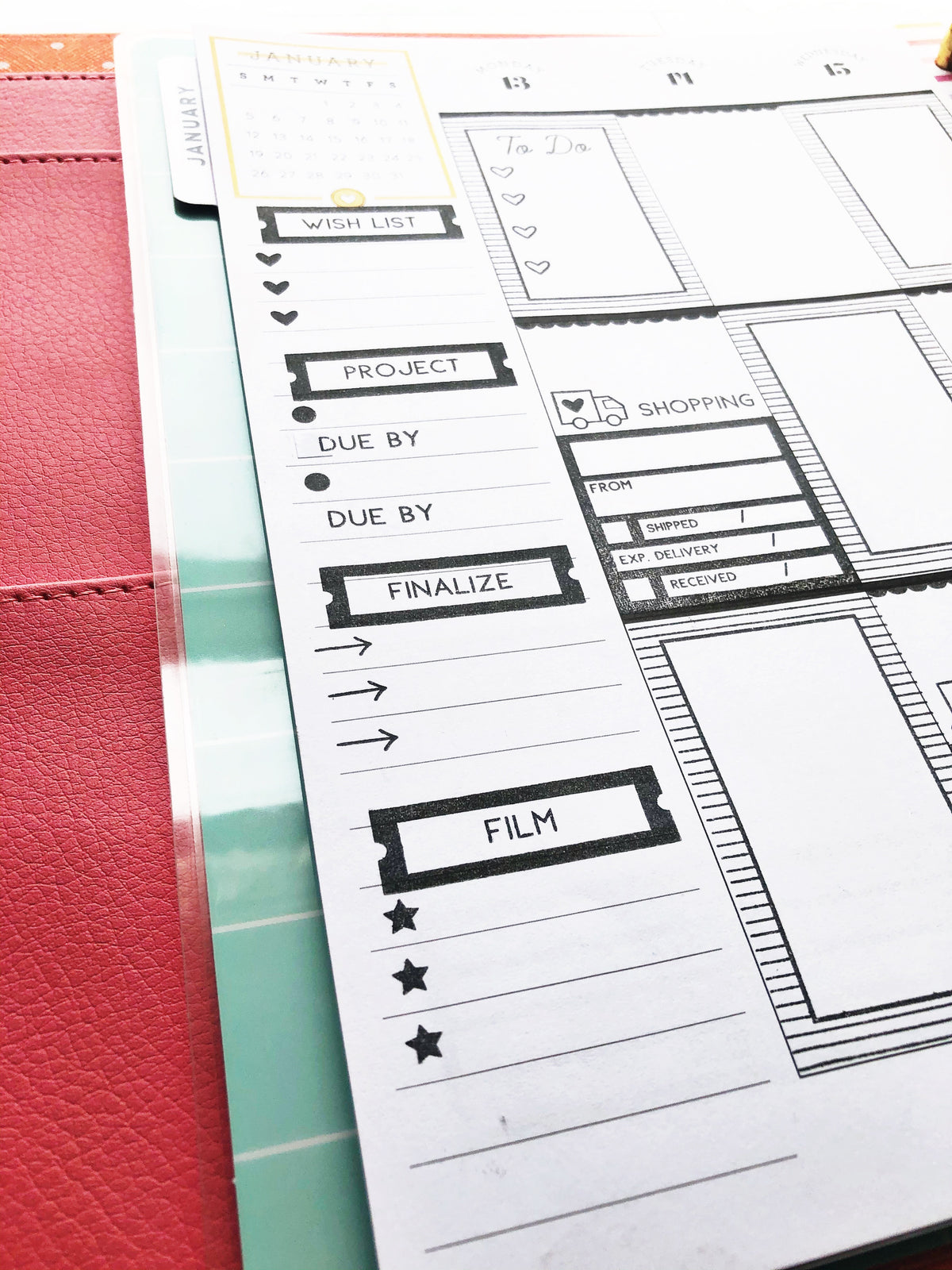 Plan with Me: Boxes and Tabs