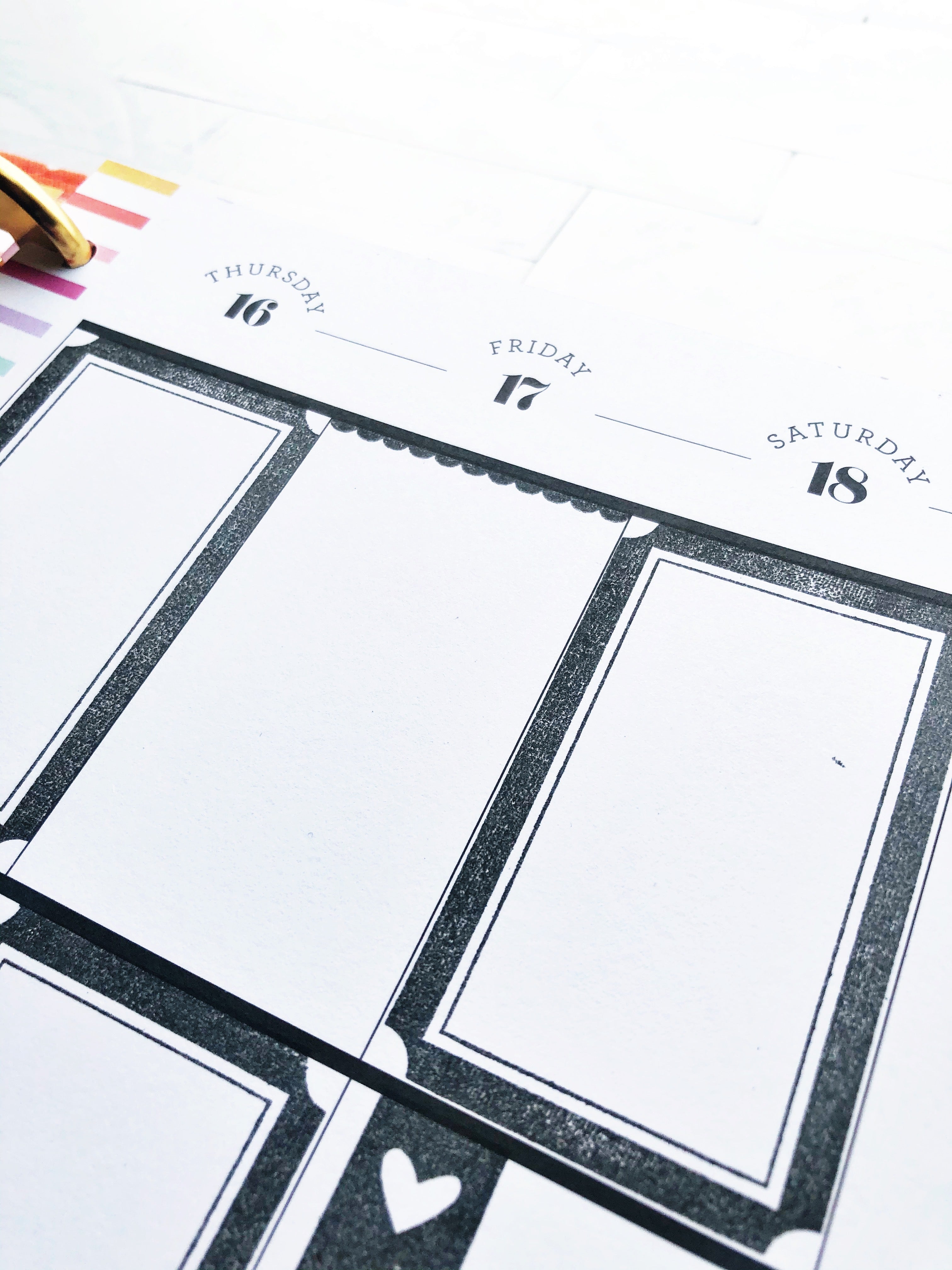 Plan with Me: Bunting Arrows