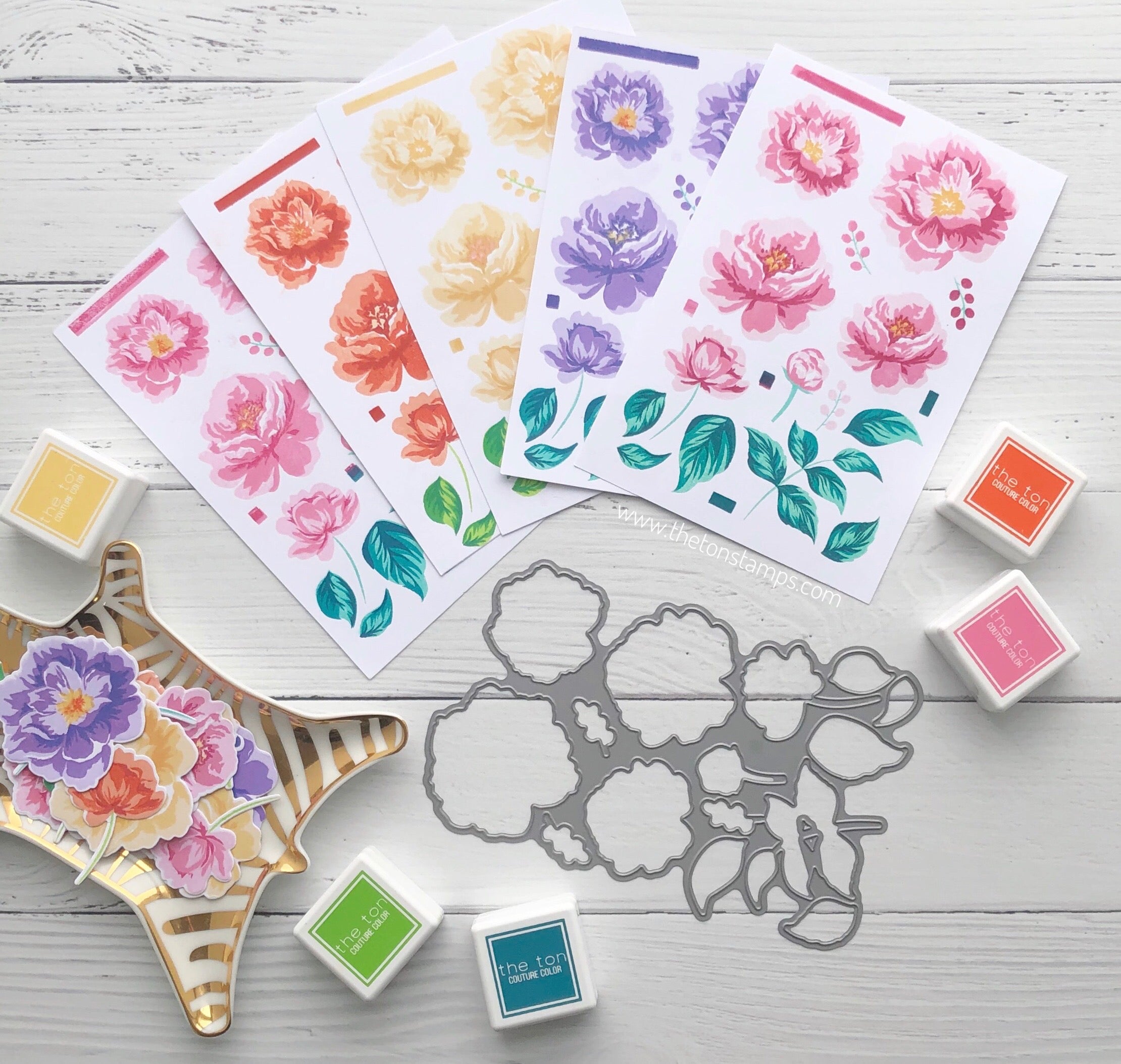 Peony Memories Cardmaking
