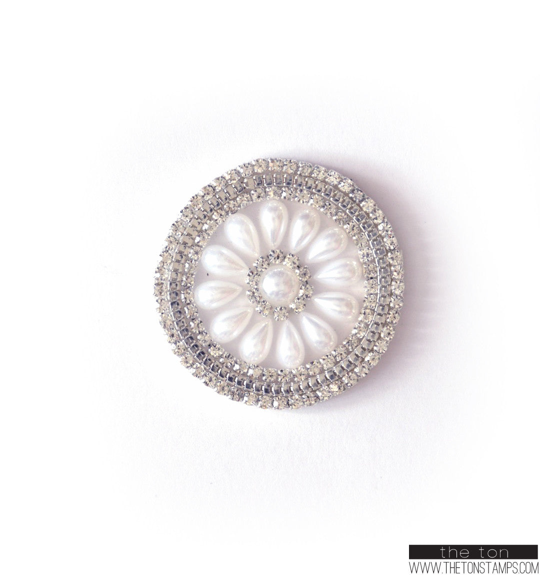 Medallion Crystal Embellishment