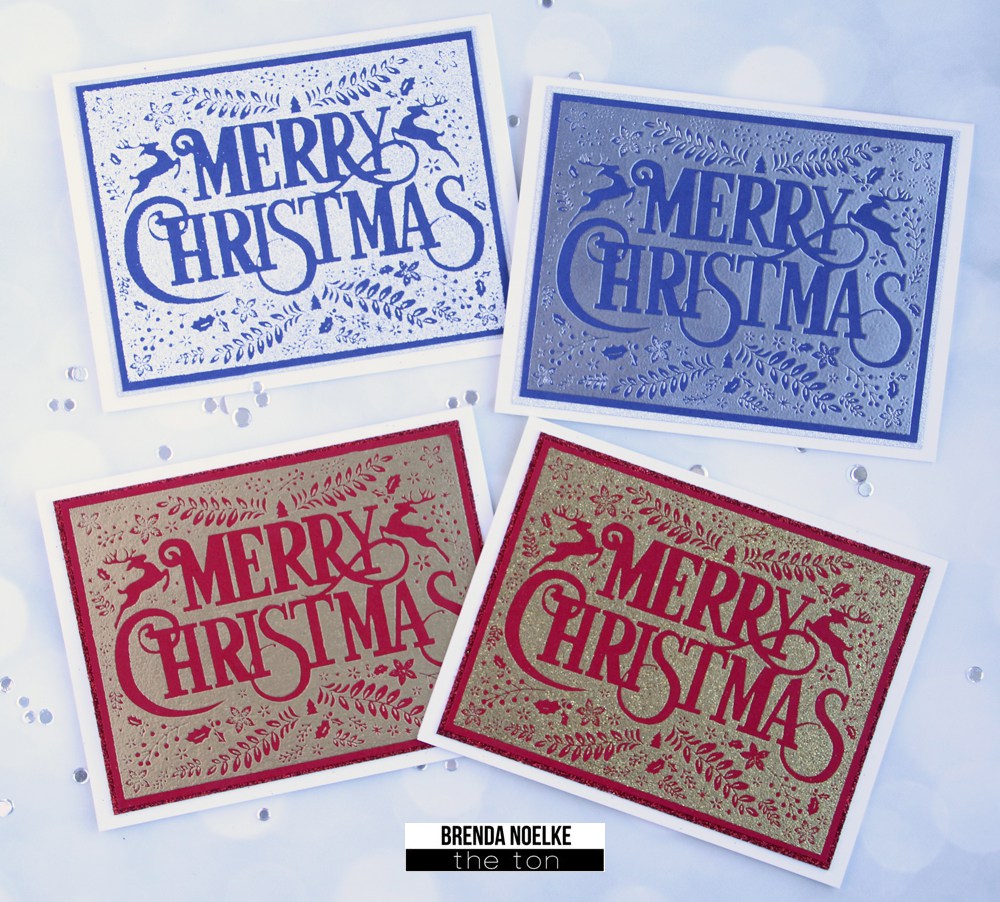 Vintage Christmas Block