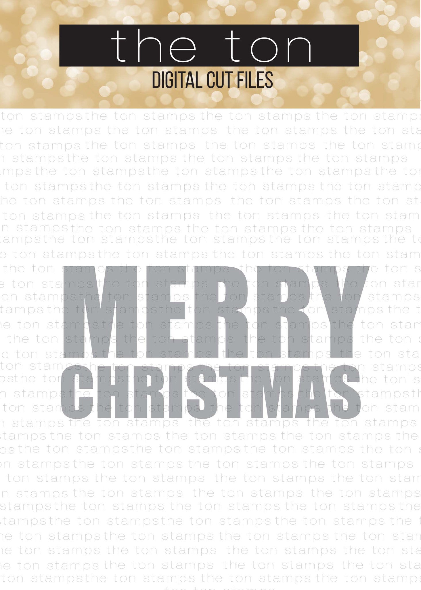 Merry Christmas SVG Cut File
