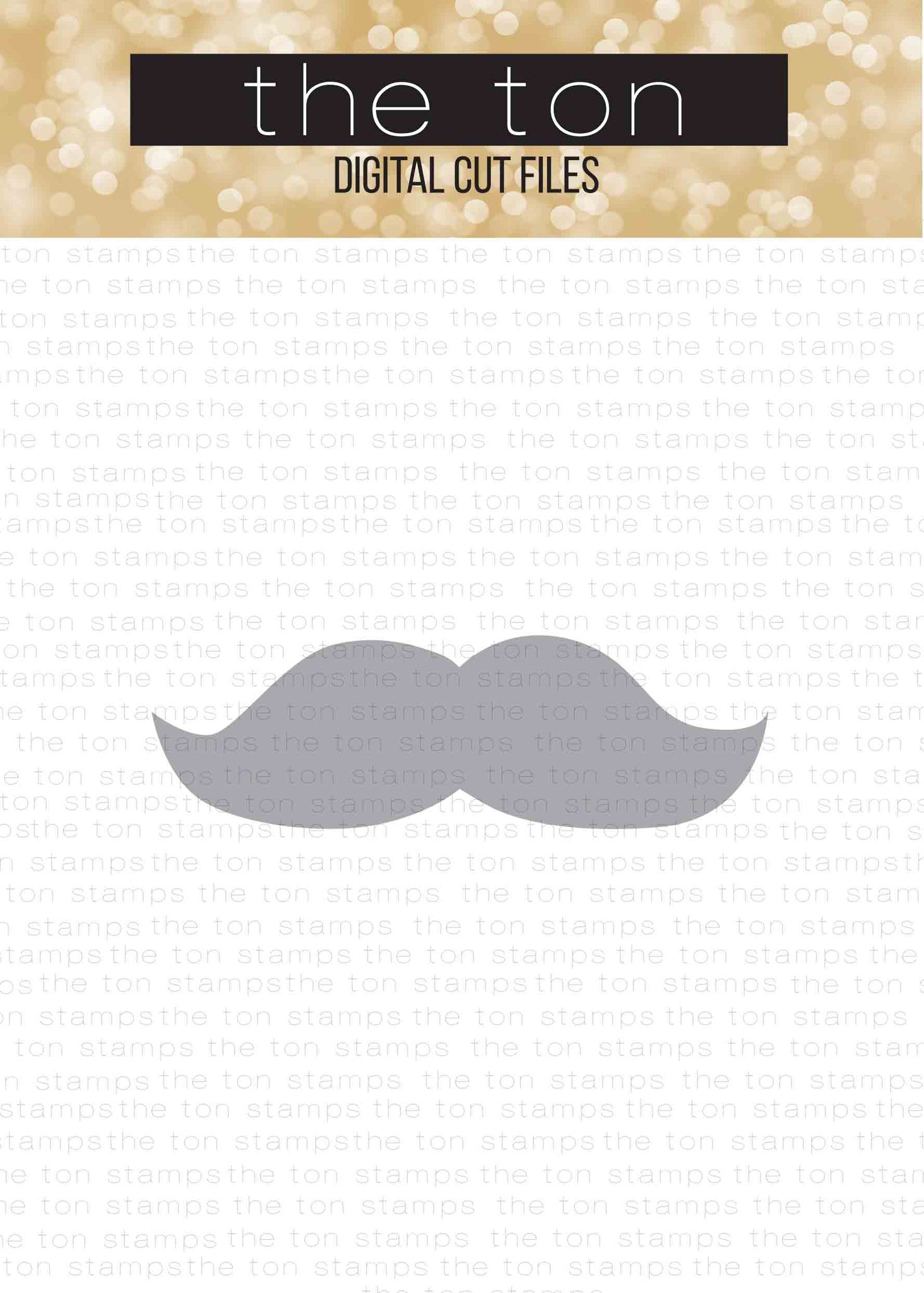 Mustache 1 SVG Cut File