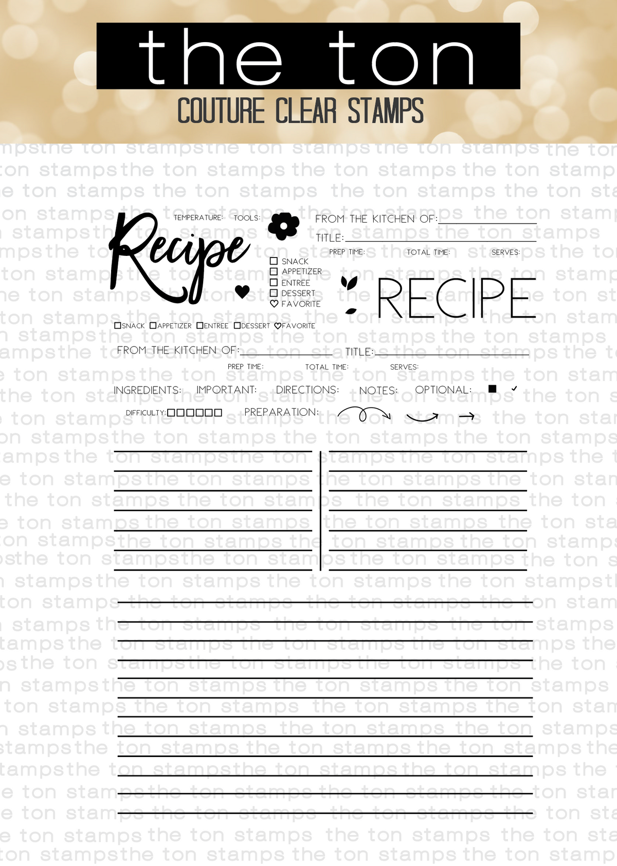 Recipe Card