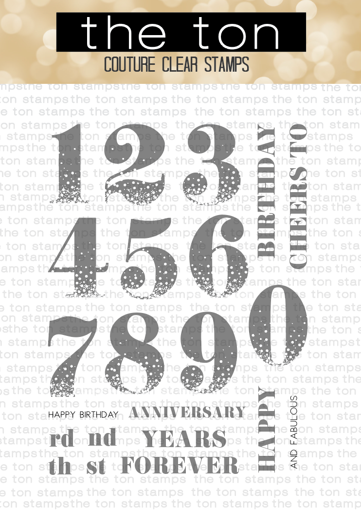 Mega Confetti Numbers