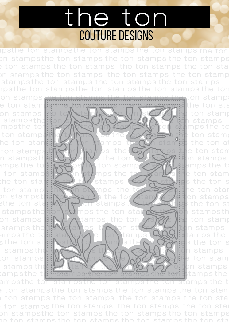 Foliage Border Coverplate Die