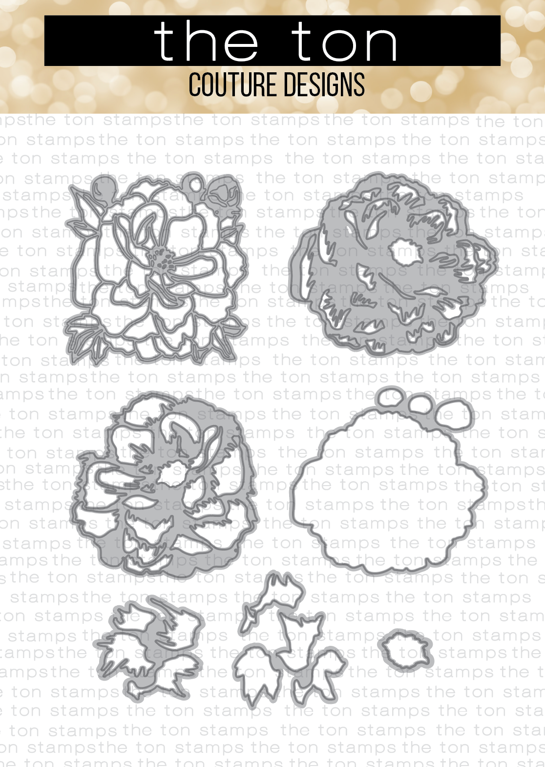 Lovely Peony Layering Dies
