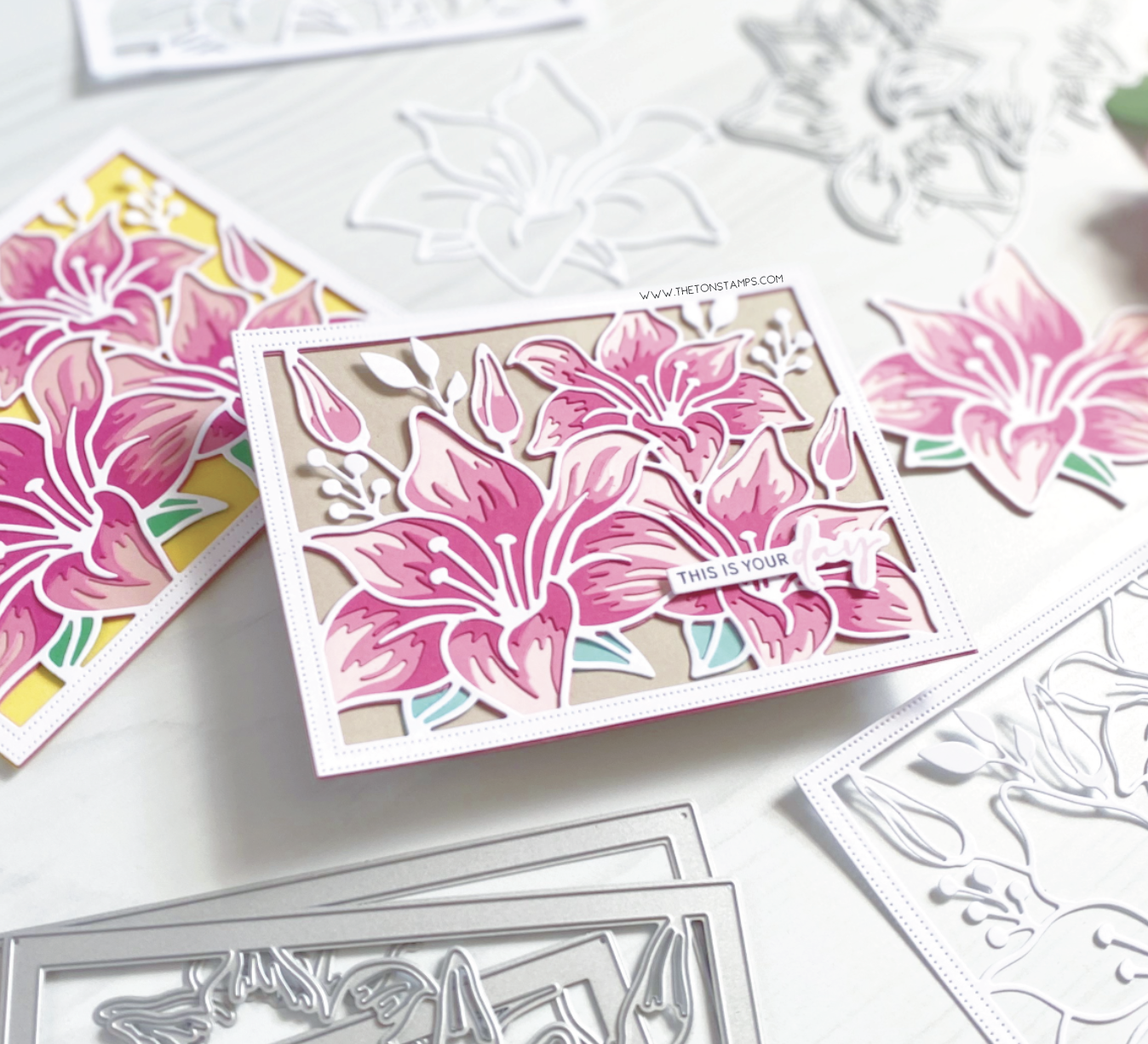 Lily Trio Layering Coverplate Dies