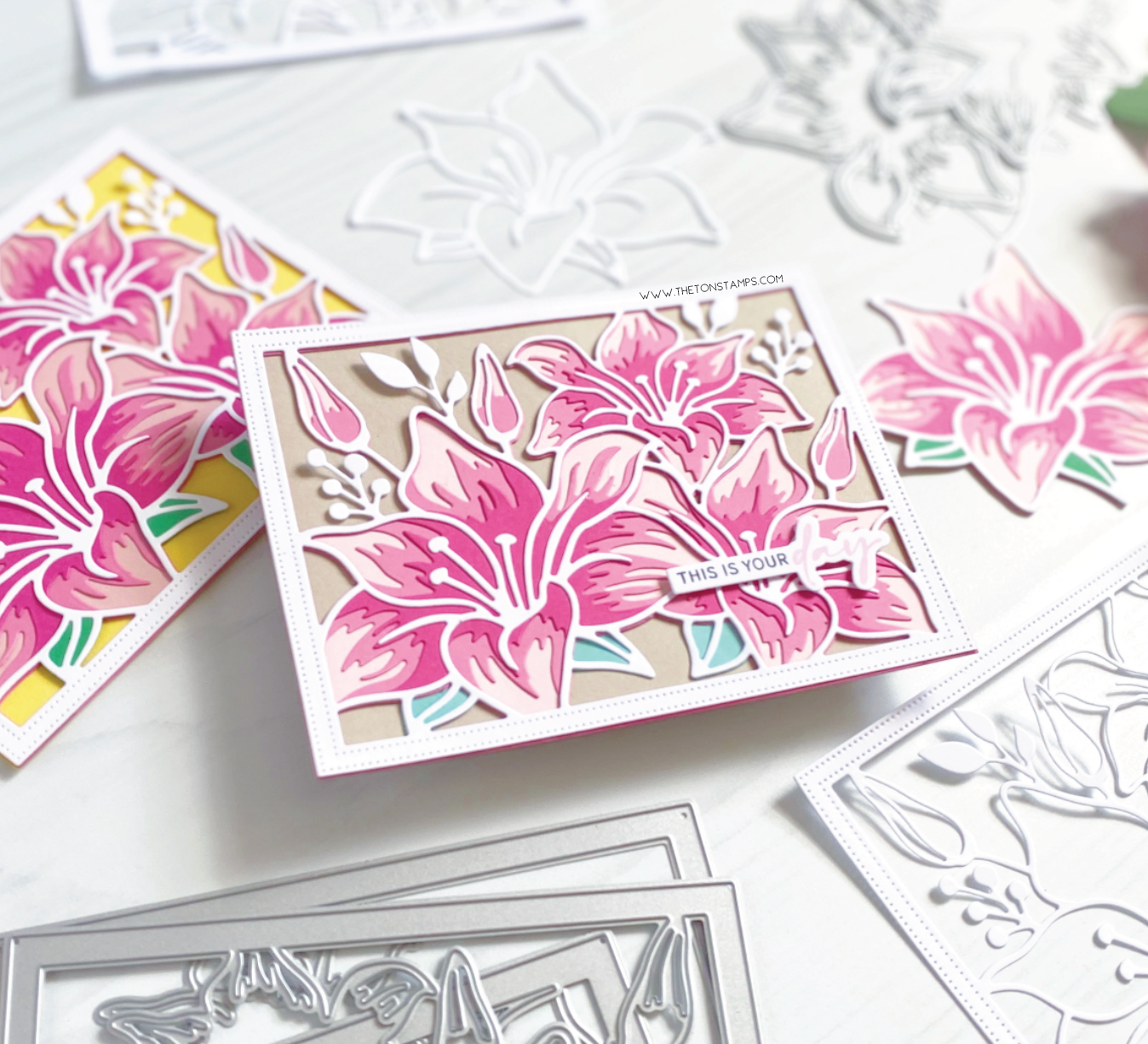 Lily Trio Layering Coverplate Dies
