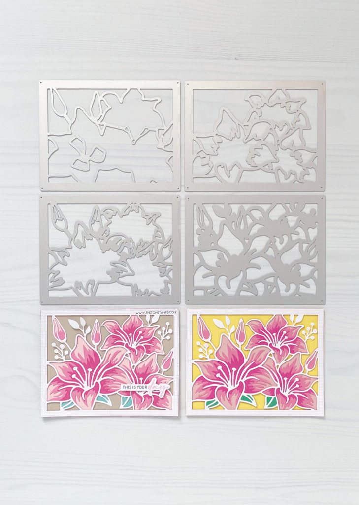 Lily Trio Layering Coverplate Dies