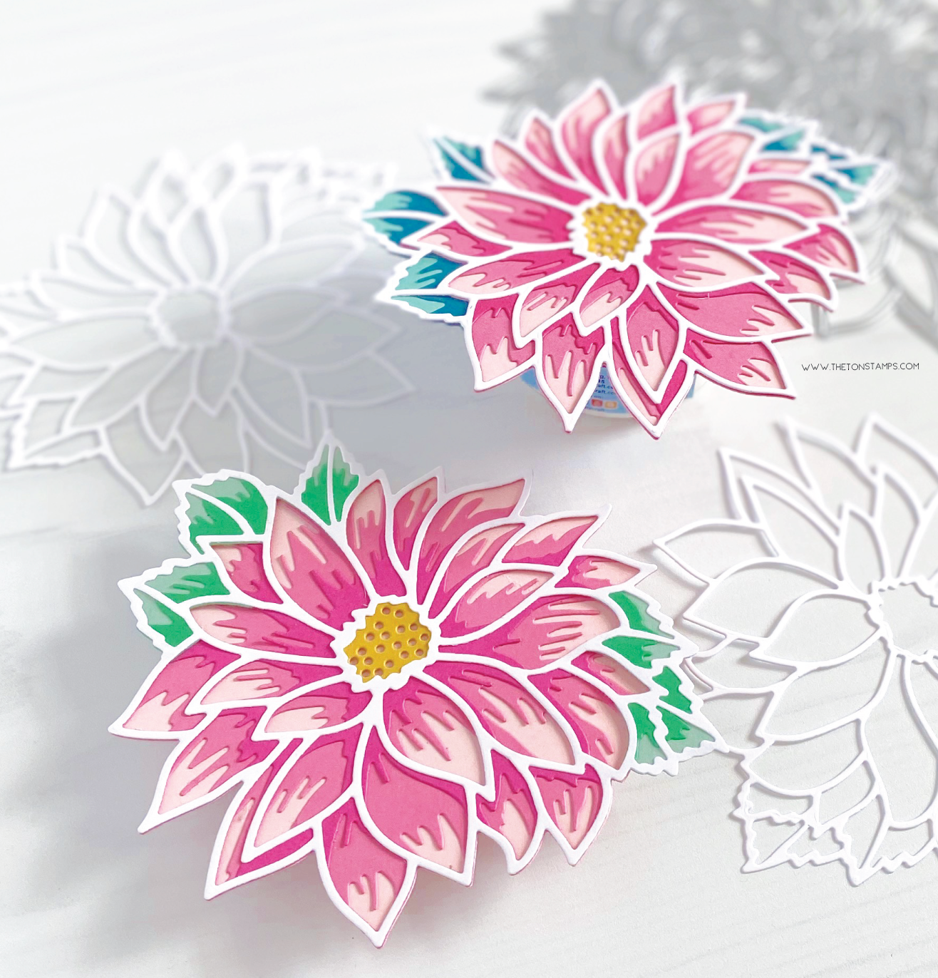 Lovely Dahlia Layering Dies