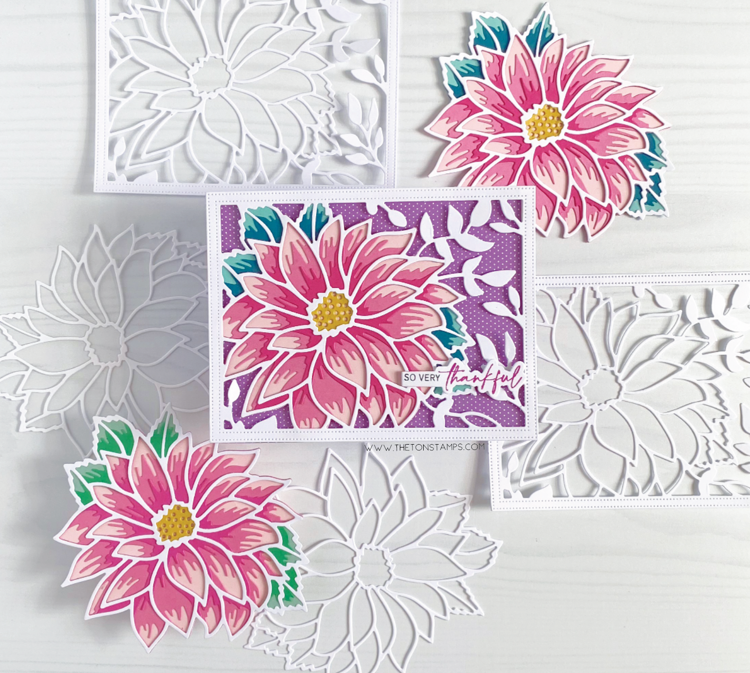 Lone Dahlia Coverplate Die