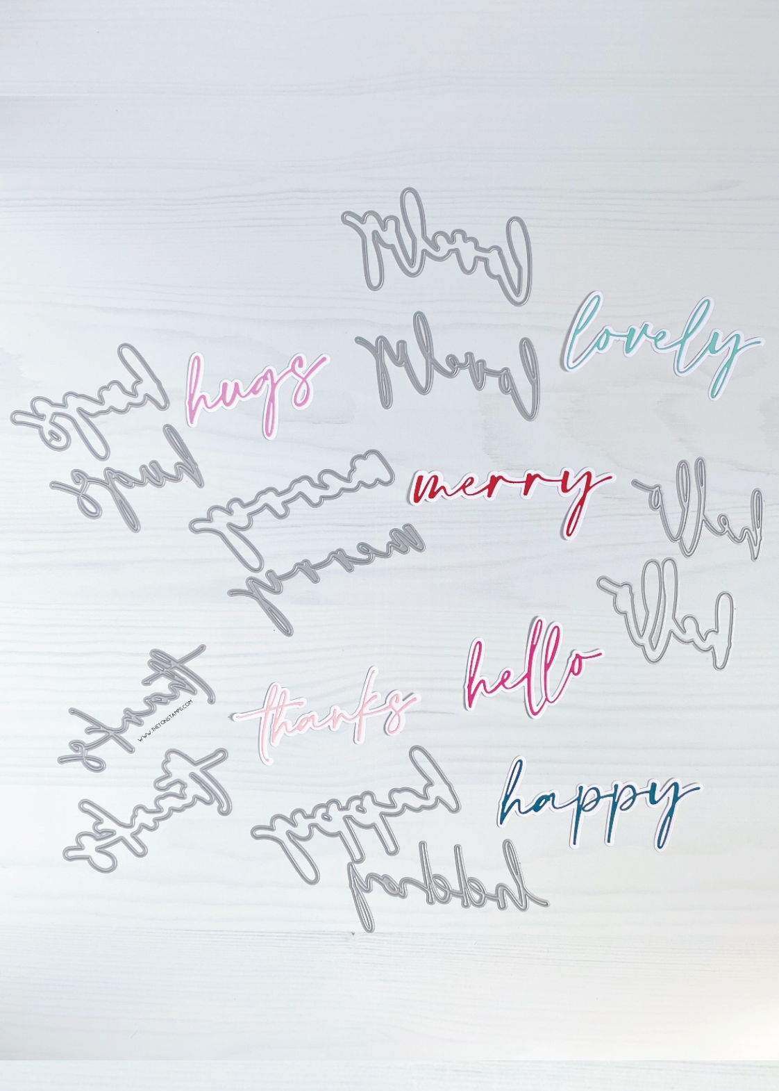 Script Word Dies Bundle