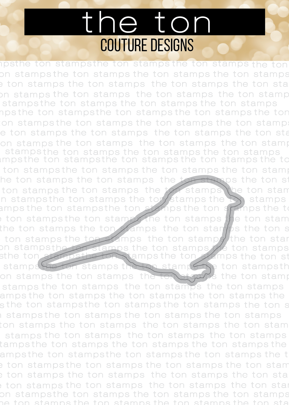 Chickadee Greetings Coordinating Die