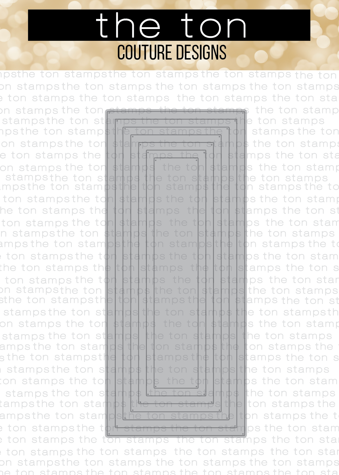SLIMLINE - Slim Frames Coverplate Die