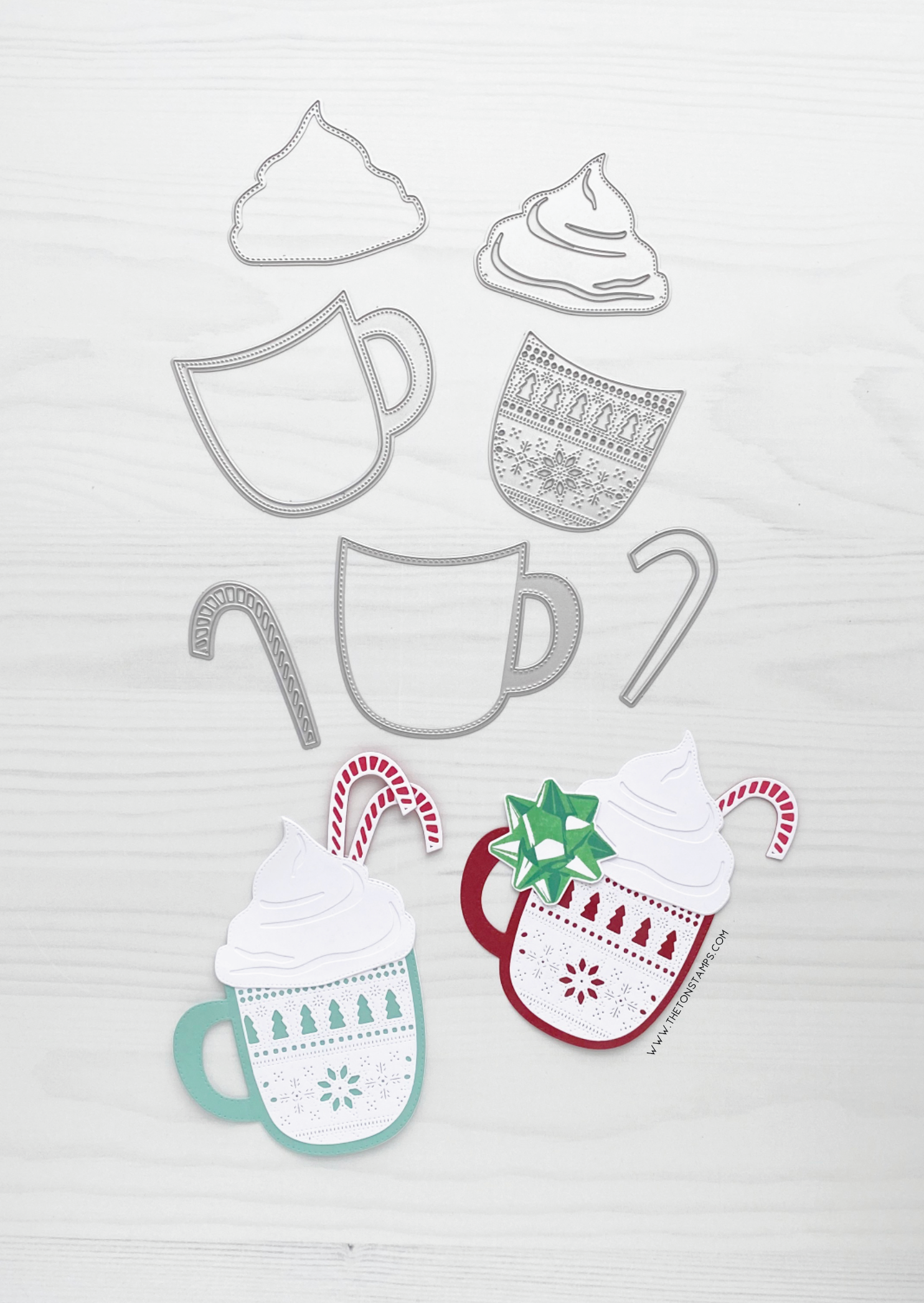 Christmas Mug Dies