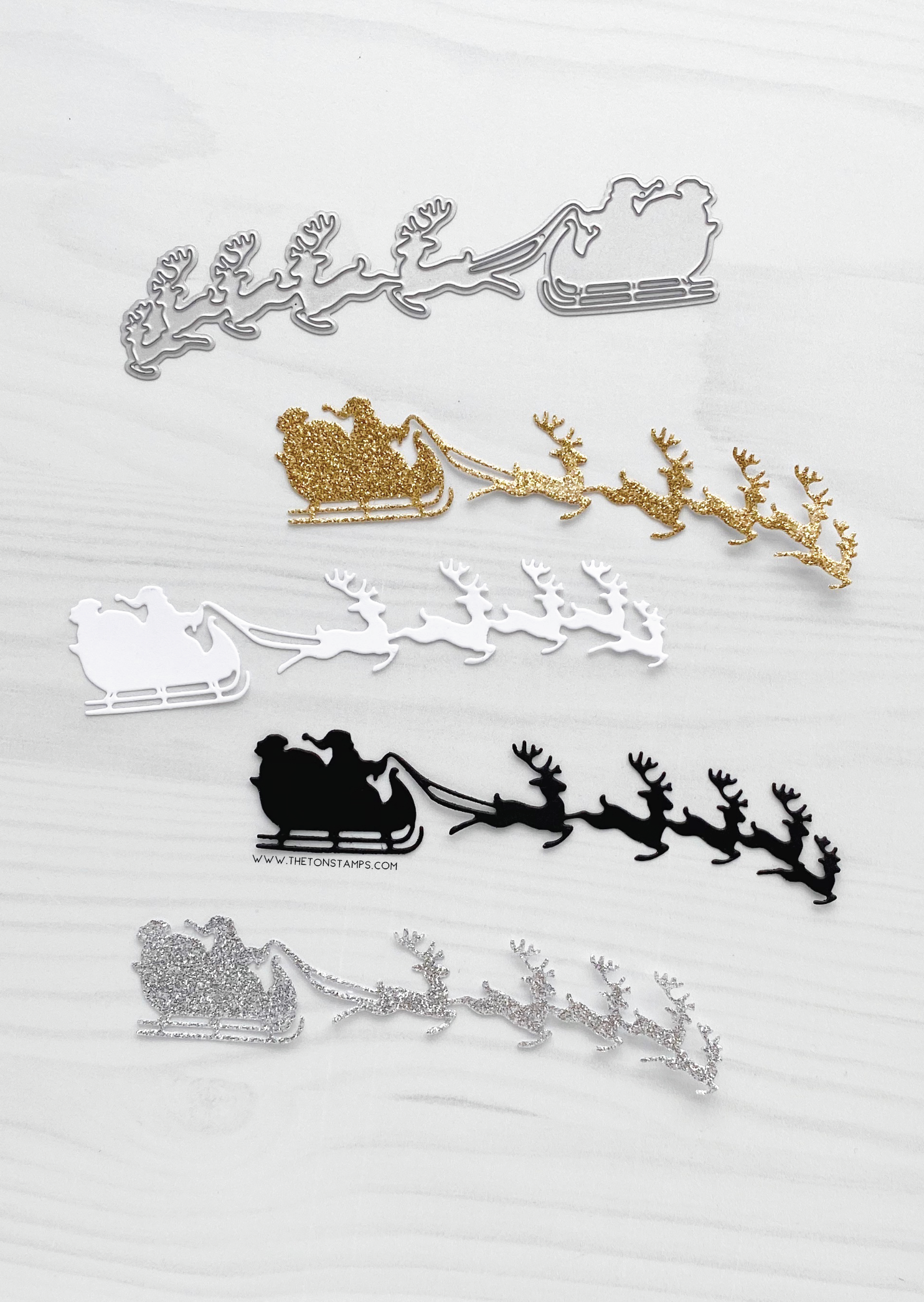 Santa's Sleigh Die