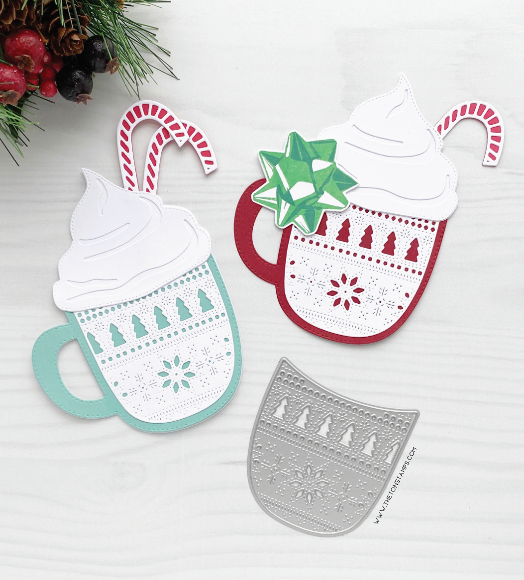 Christmas Mug Dies