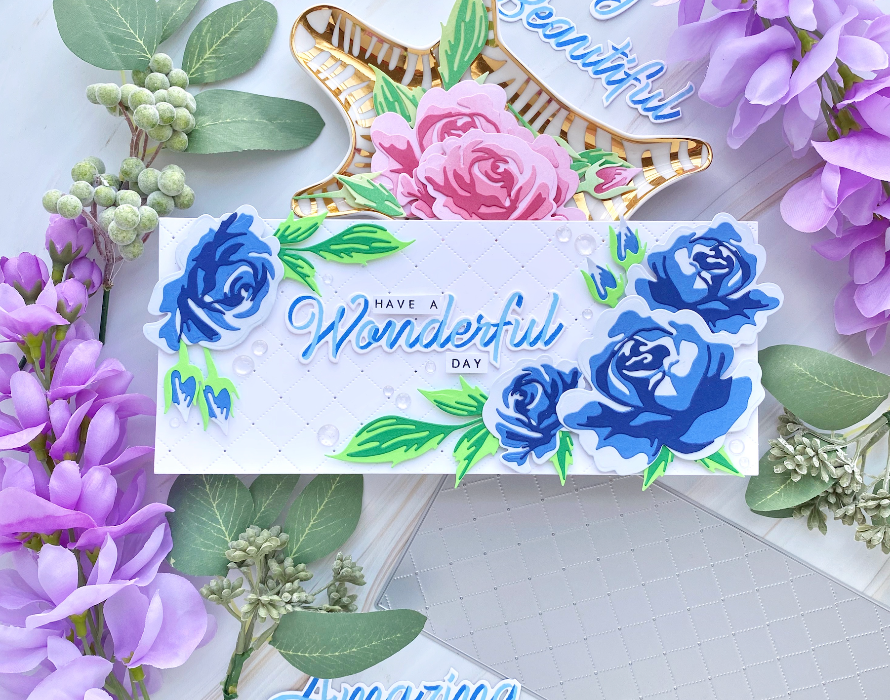 Radiant Roses Layering Dies