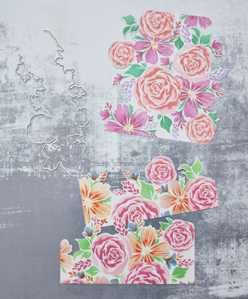 Rose Blossoms Layering Stencils