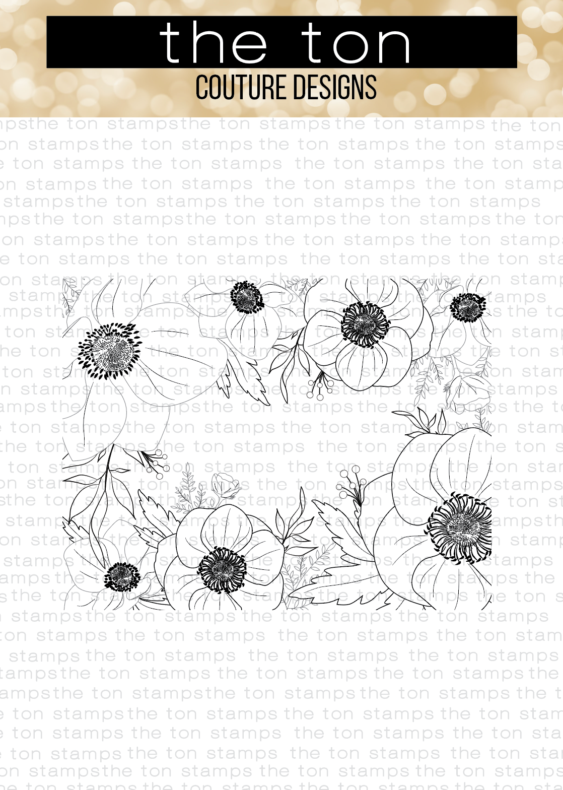 Anemone Border Background