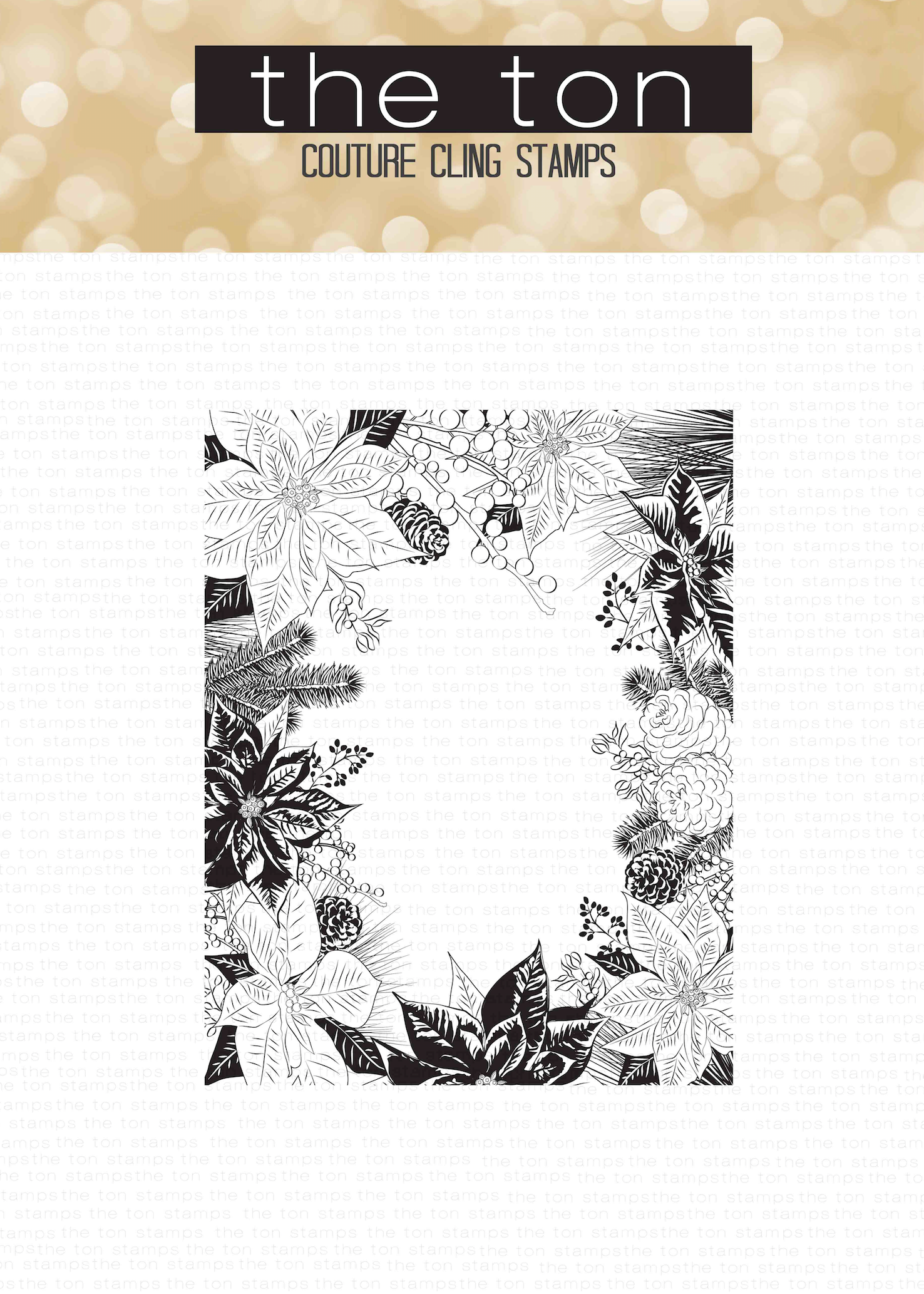 Holiday Border Cling Background