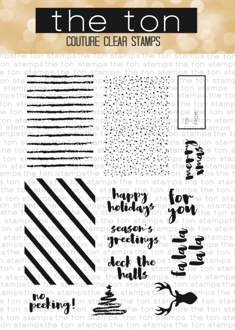 Holiday Chic Tags Stamp Set