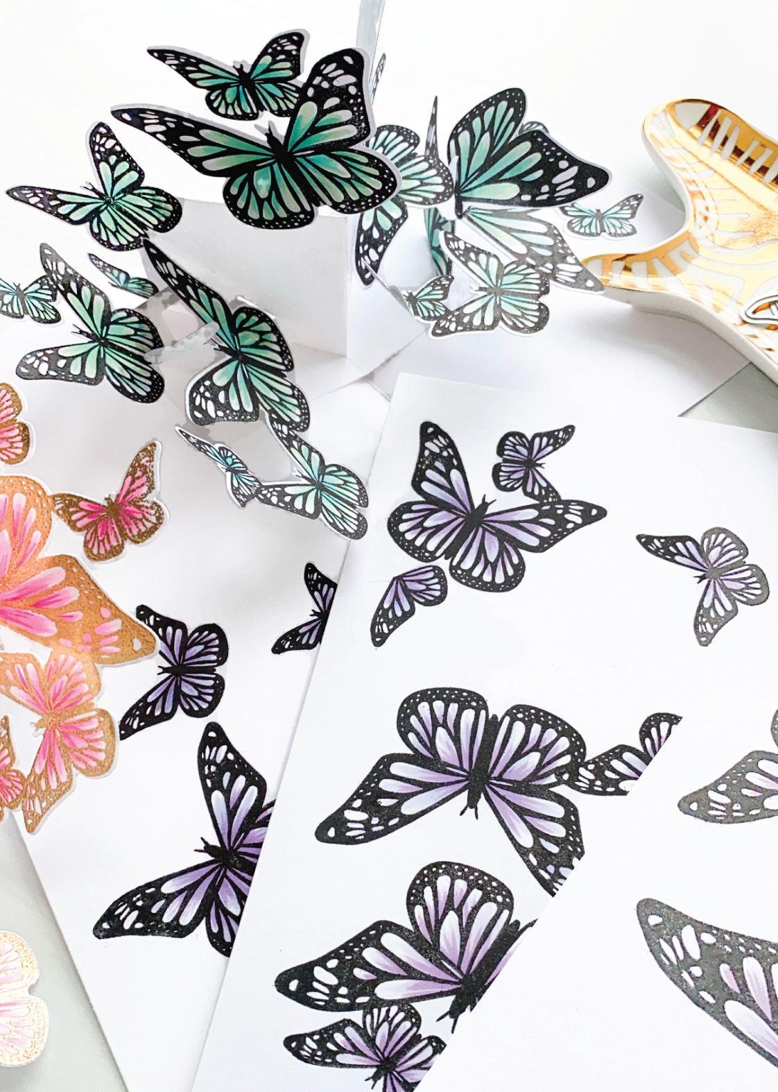 Majestic Monarchs Coordinating STAMP