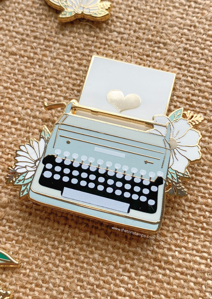 Typewriter Slider Pin