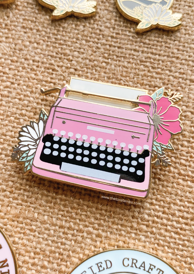 Typewriter Slider Pin