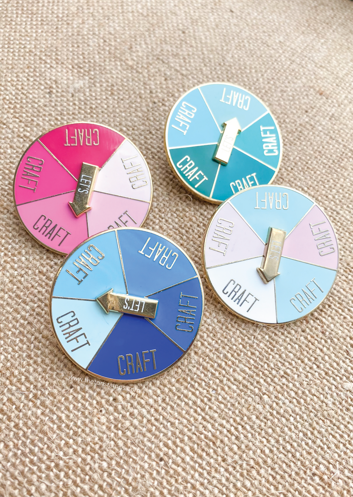Hard Decisions Spinner Pin