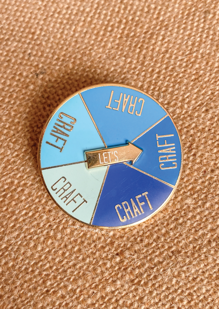 Hard Decisions Spinner Pin