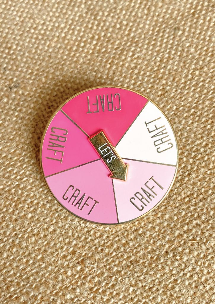 Hard Decisions Spinner Pin