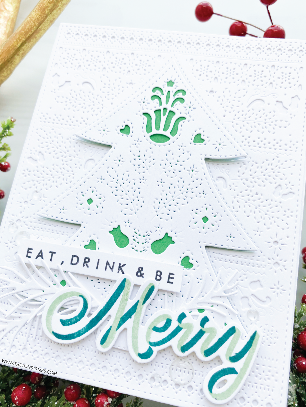 Fancy Folk Tree Layering Coverplate Dies