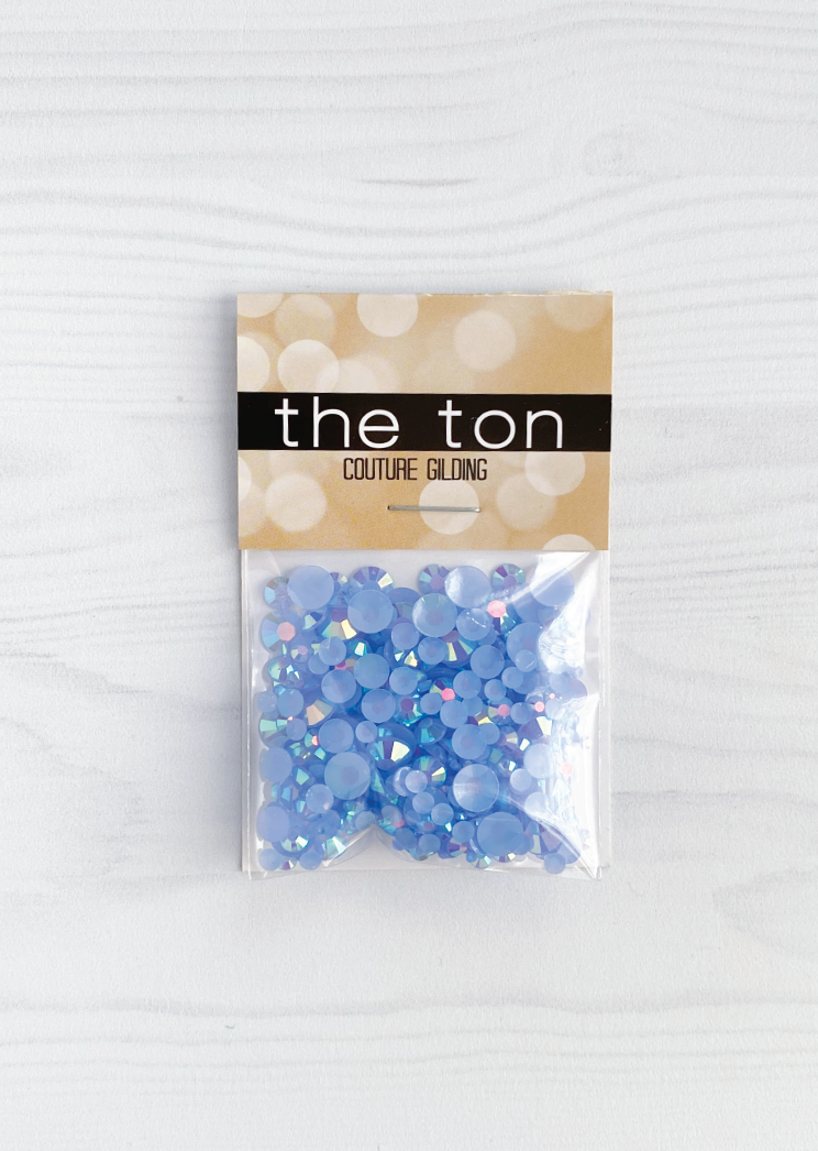 Rhinestones Mixed - Sky Blue Opaque