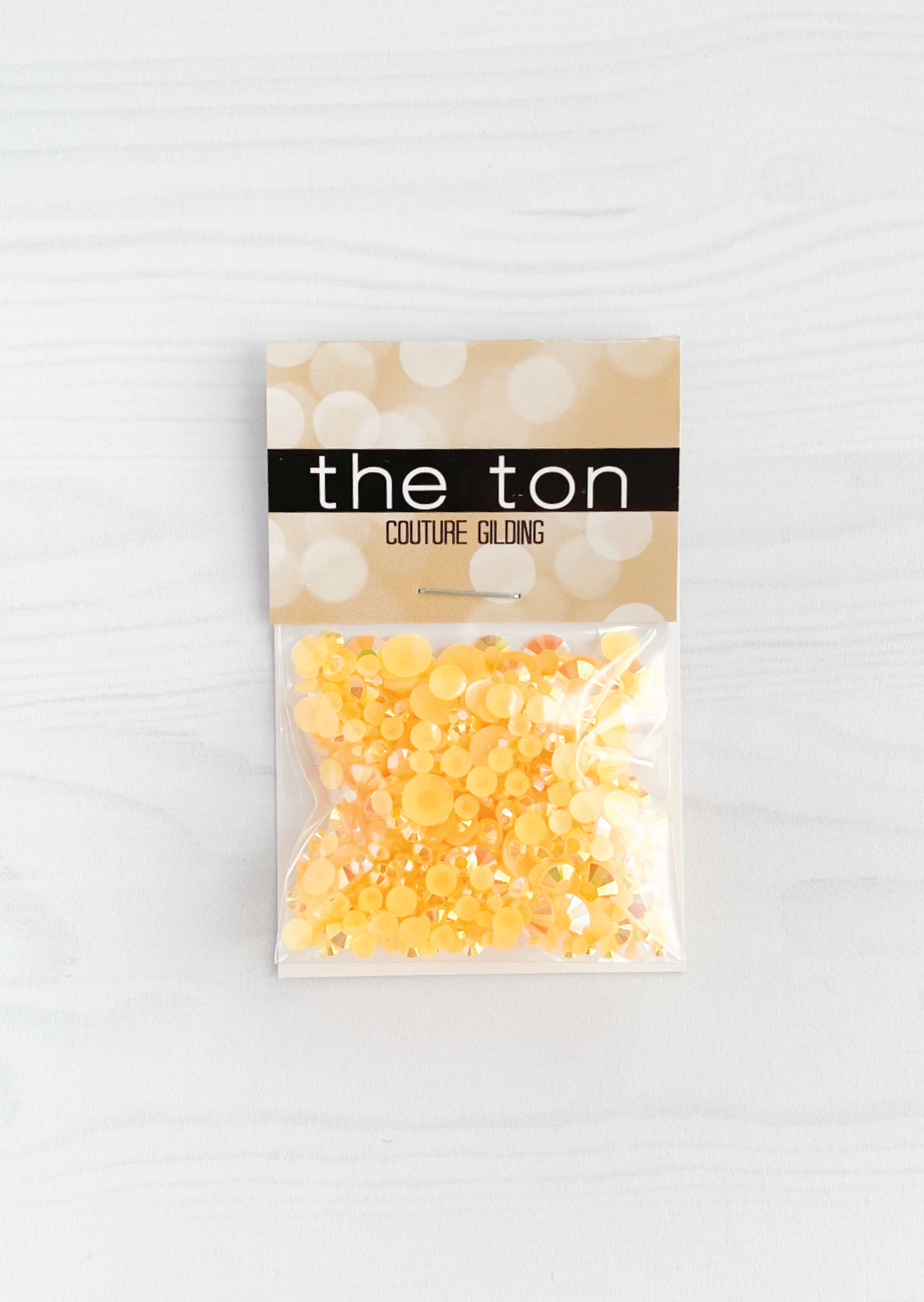 Rhinestones Mixed - Pale Orange Opaque