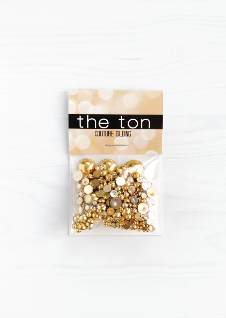 2. Dew Drops Mixed - Metallic Gold