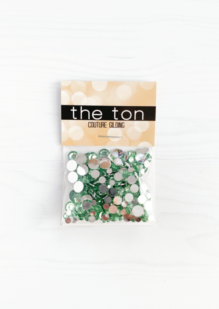 Rhinestones Mixed - Fern Green Gem