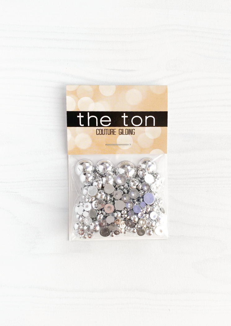 3. Dew Drops Mixed - Metallic Silver