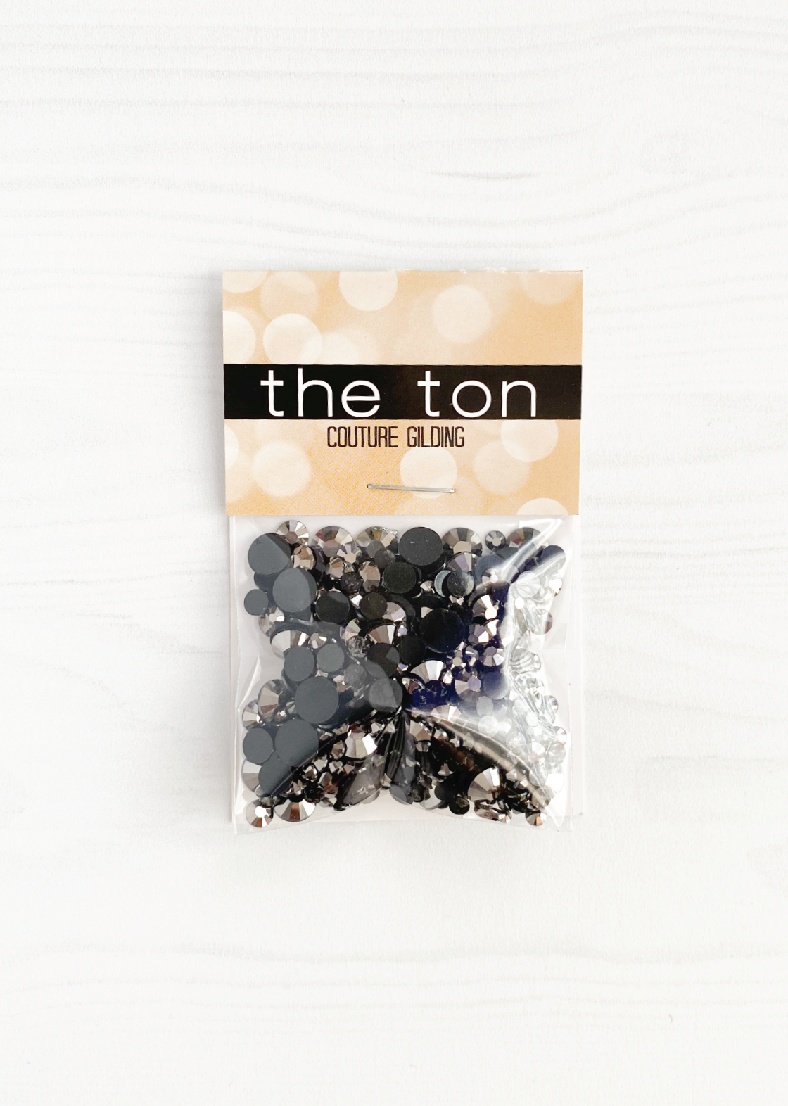 Rhinestones Mixed - Dark Steel Opaque