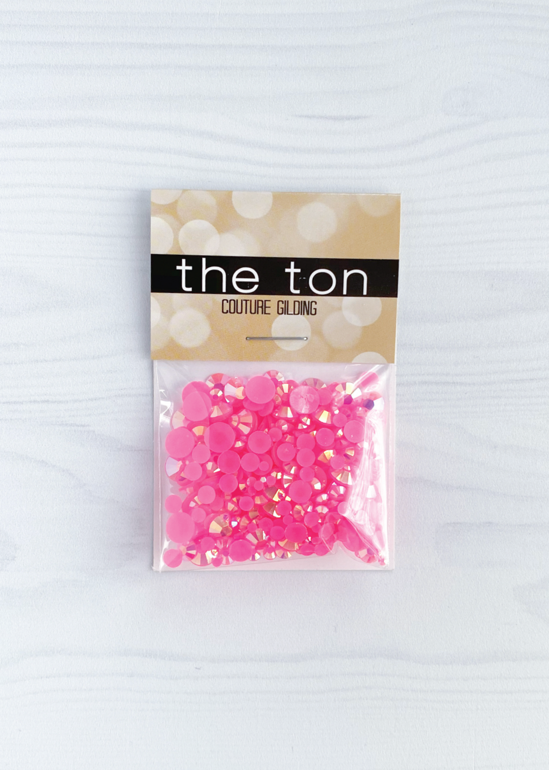 Rhinestones Mixed - Pink Opaque