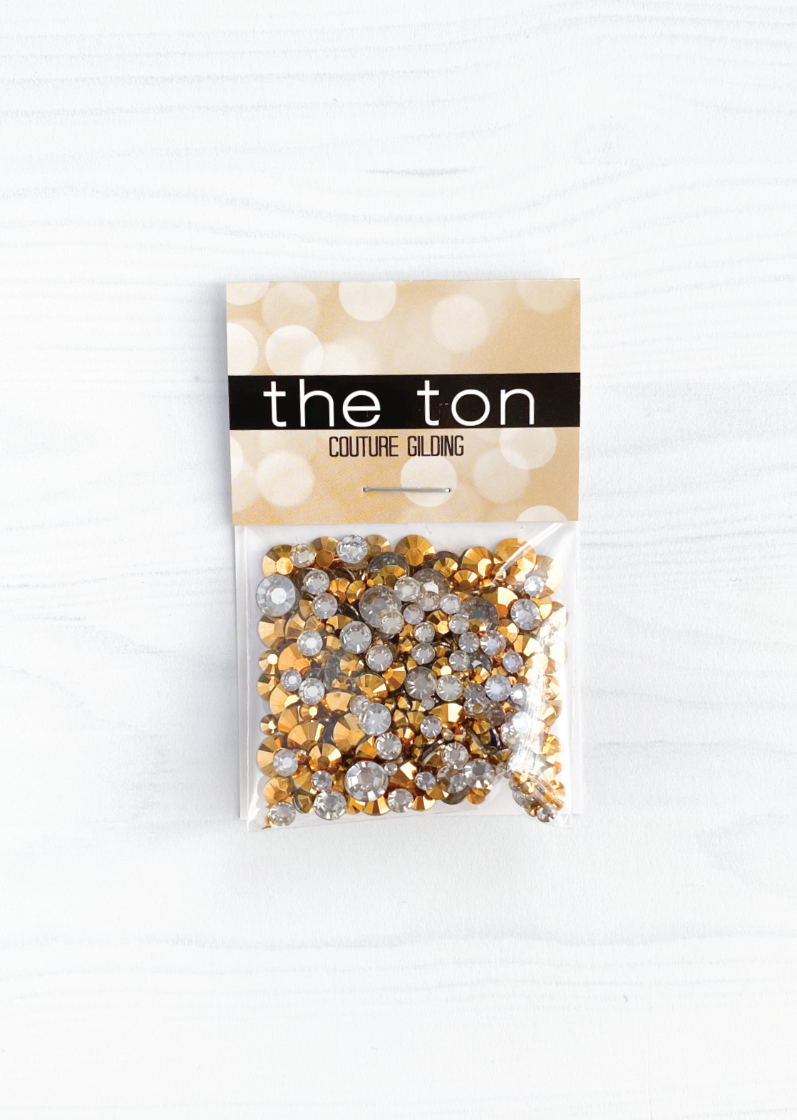 Rhinestones Mixed - Bright Gold Opaque