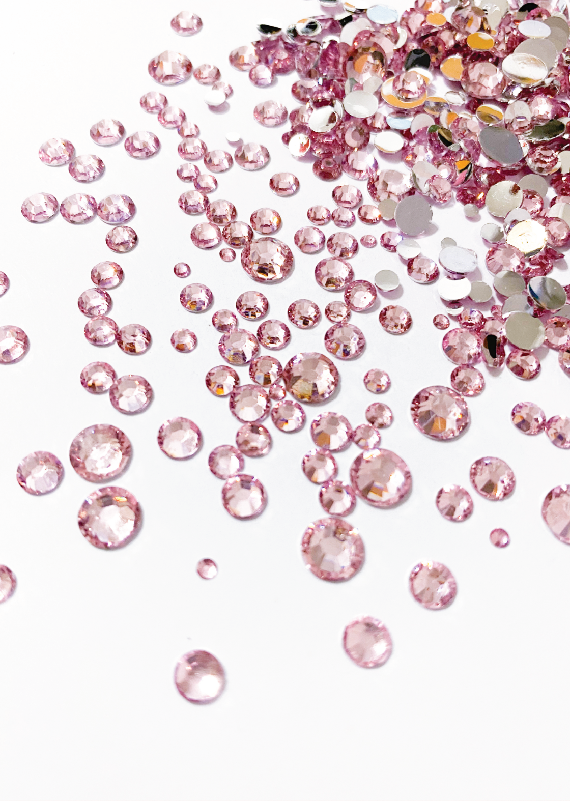 Rhinestones Mixed - Soft Pink Gem
