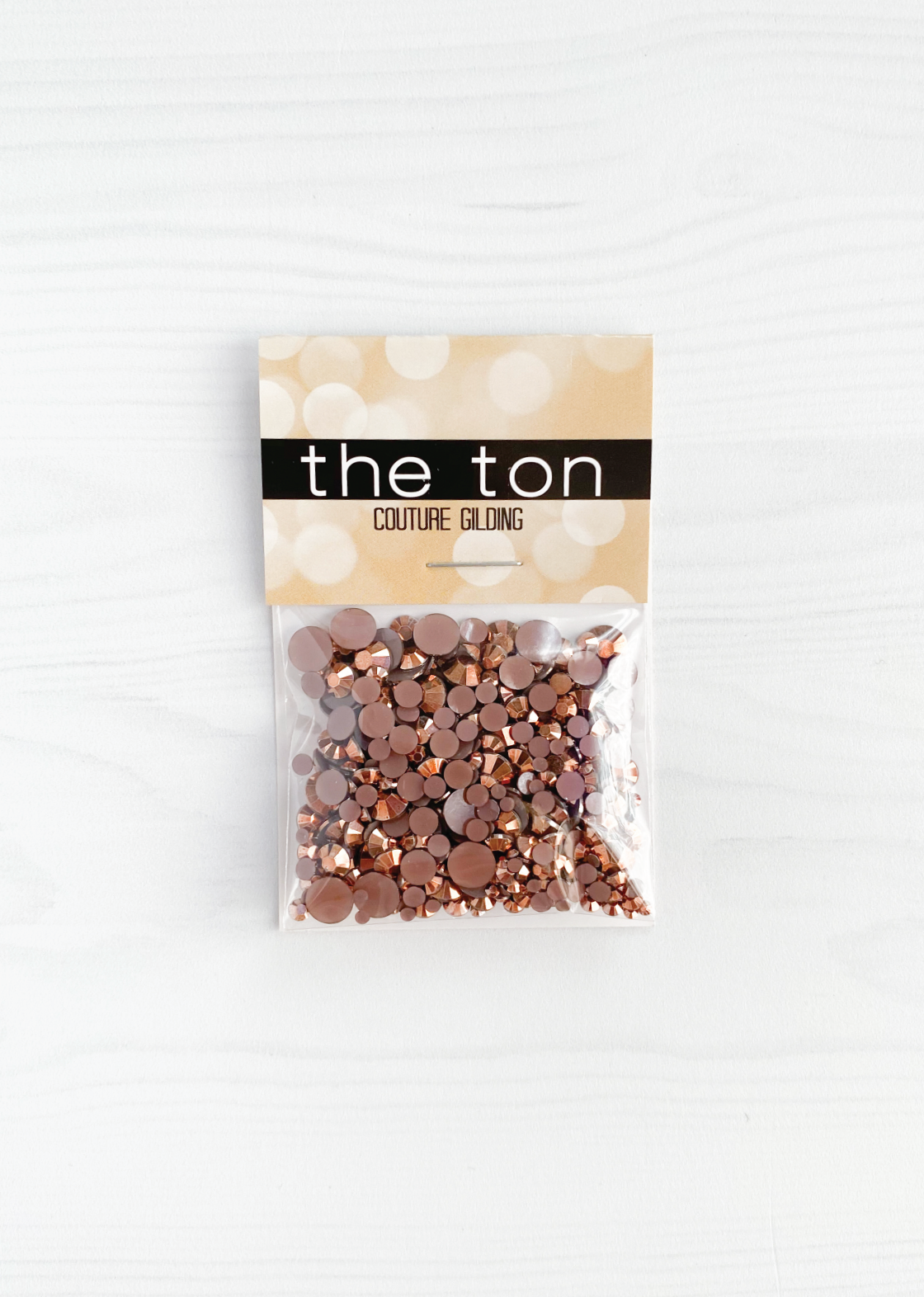 Rhinestones Mixed - Metallic Rose Gold Opaque