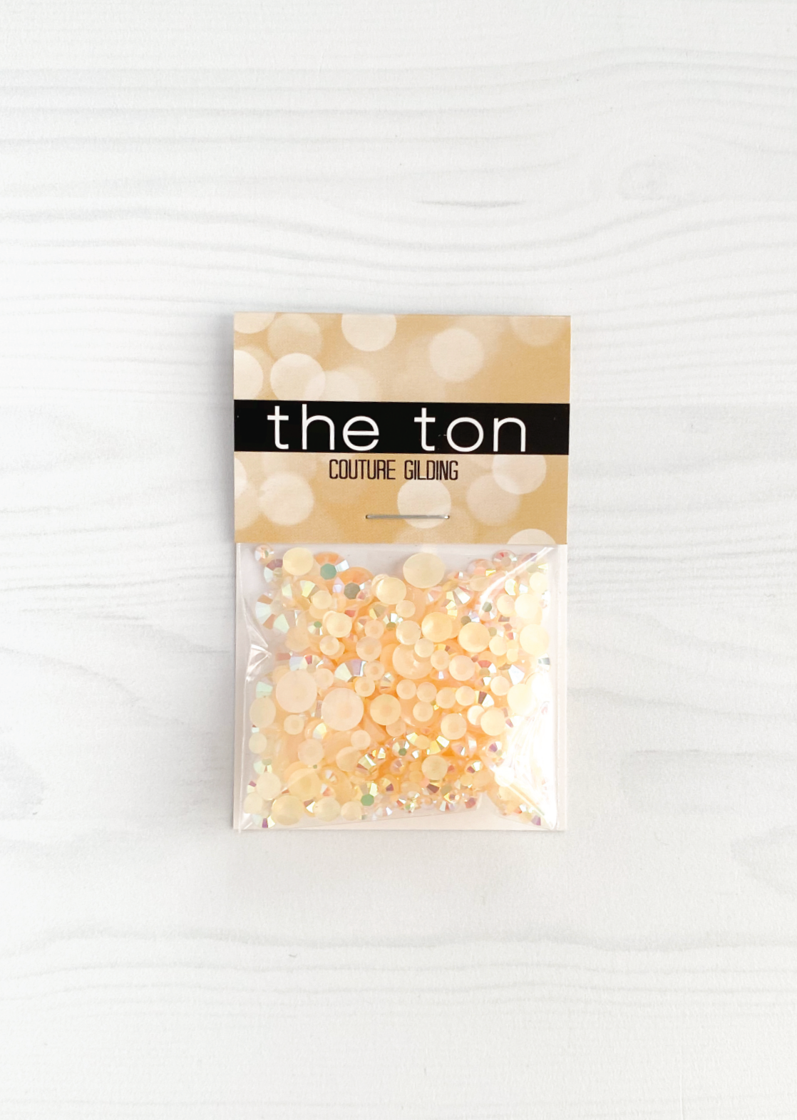 Rhinestones Mixed - Pale Yellow Opaque