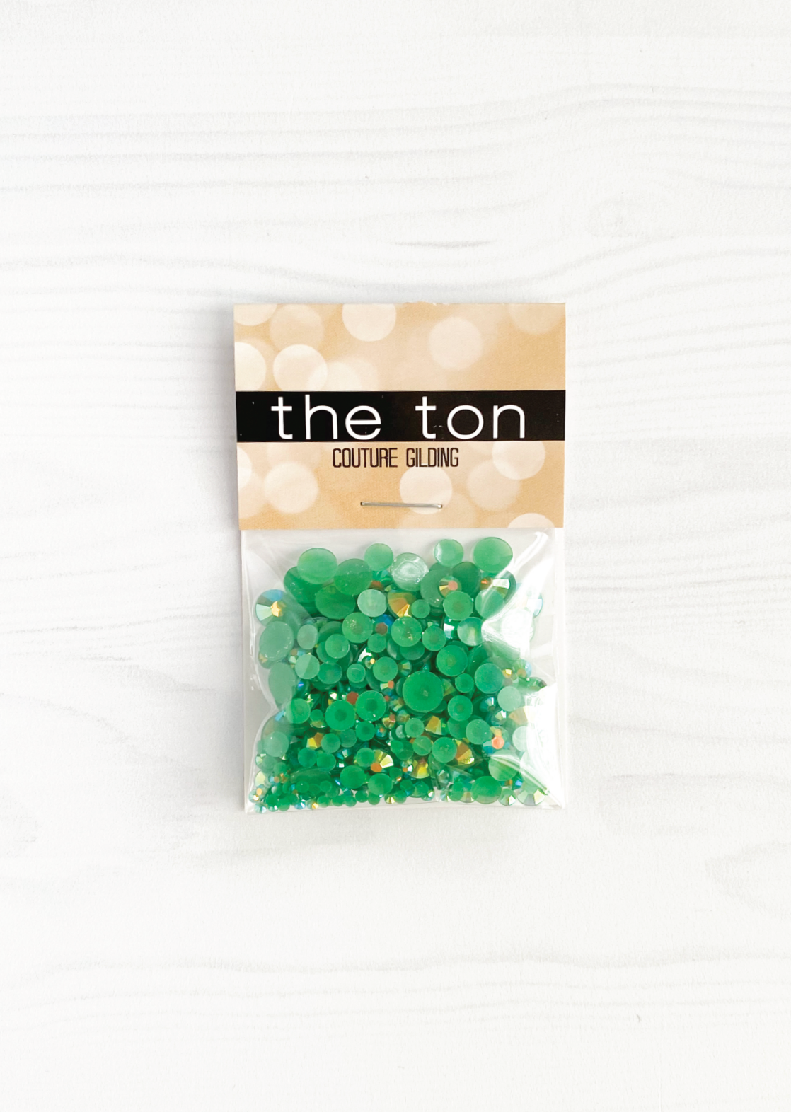 Rhinestones Mixed - Emerald Green Opaque