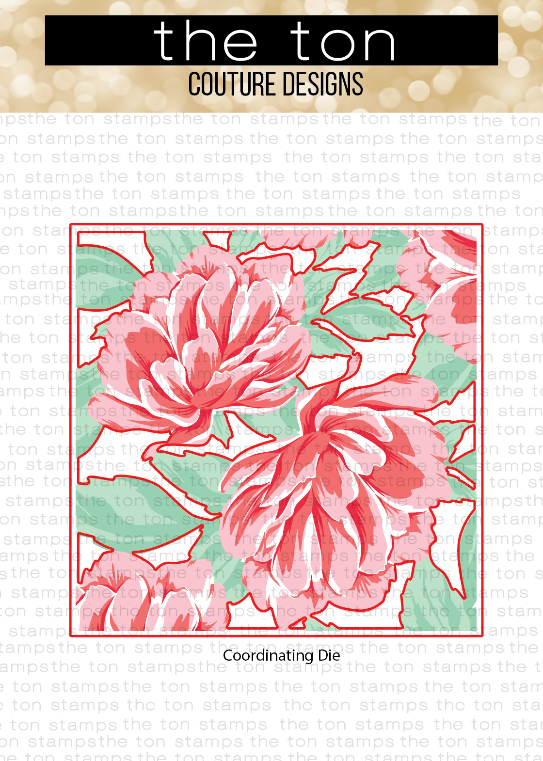 Lush Peonies Coordinating Die