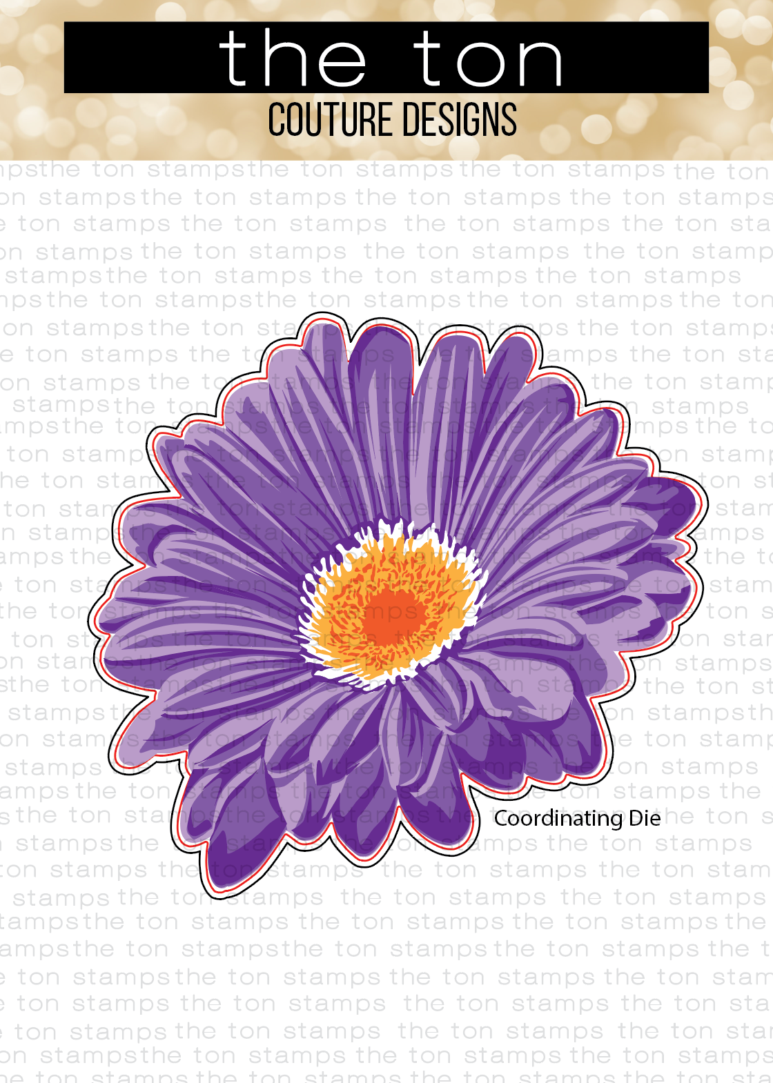 Jumbo Daisy Coordinating Die (coord. with stencils)