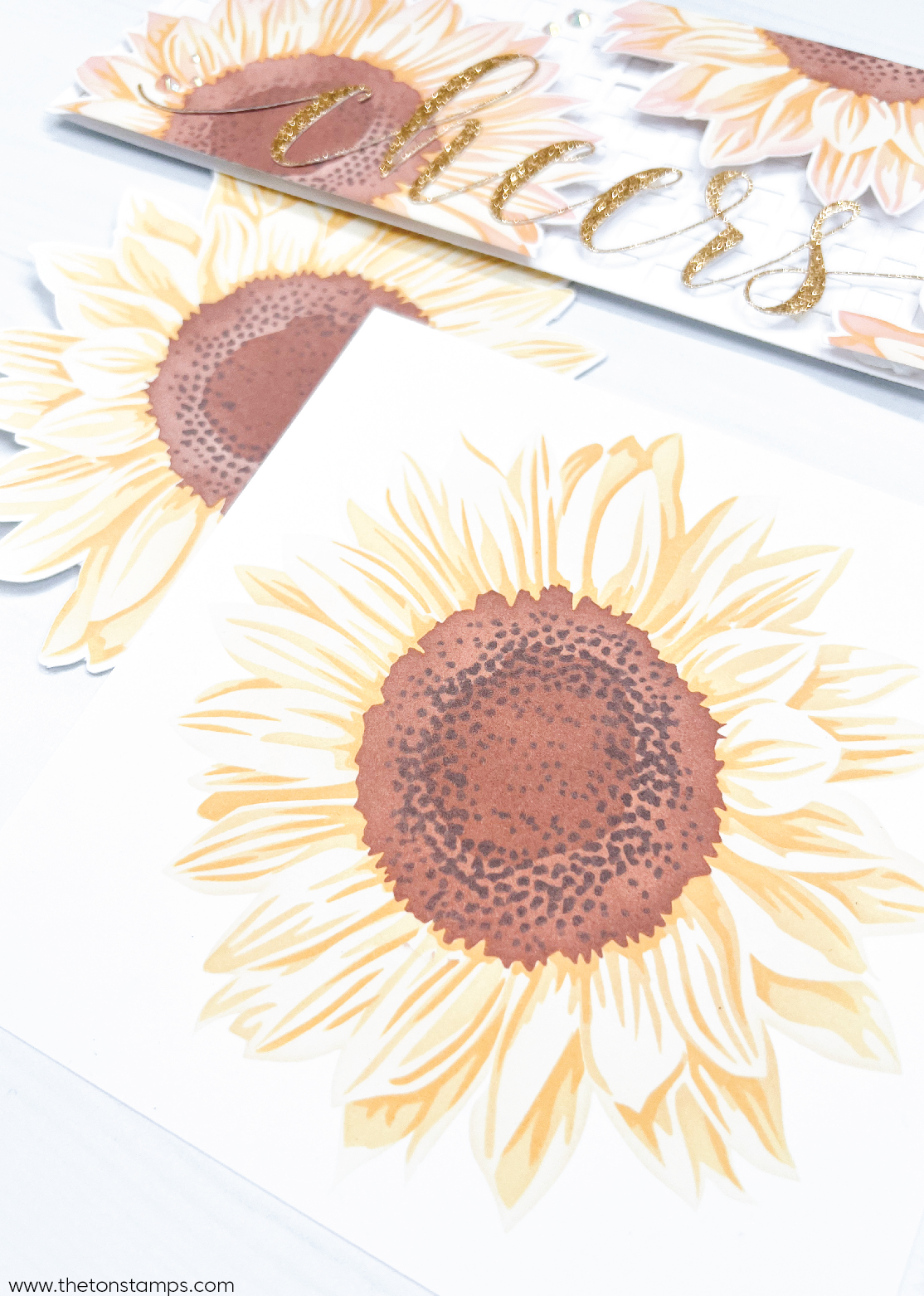 Jumbo Sunflower Layering Stencils | The Ton