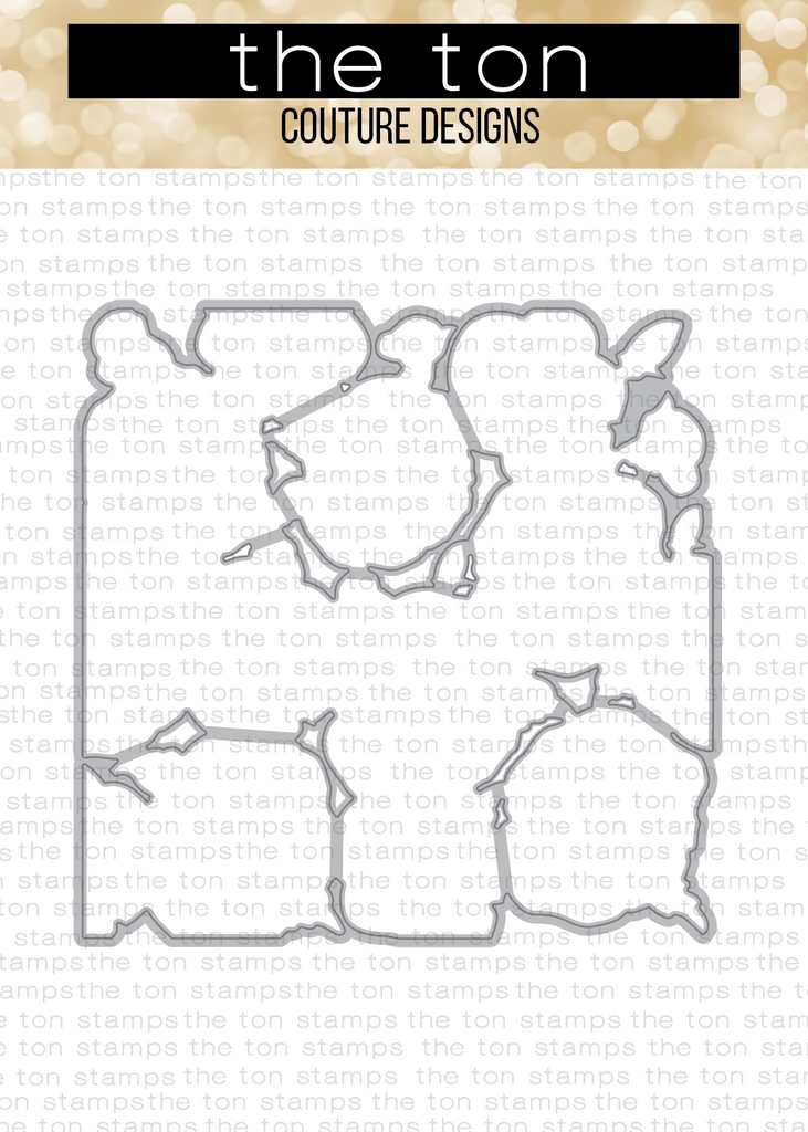 Pretty Pansies Background Stencils Coordinating Die